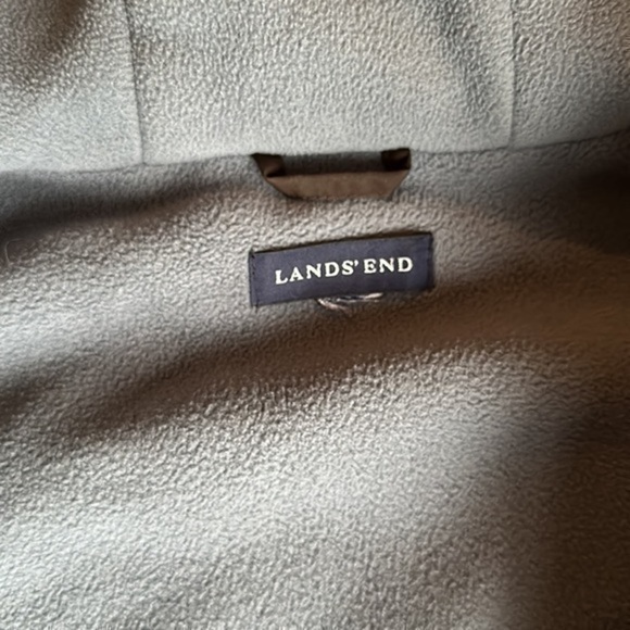 Lands End womens Large winter jacket red brown - Picture 2 of 9